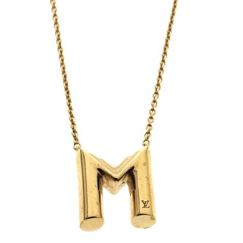 lv & me necklace letter m|LOUIS VUITTON USA Official Website.